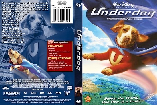 dvd cover Underdog (2007) WS R1