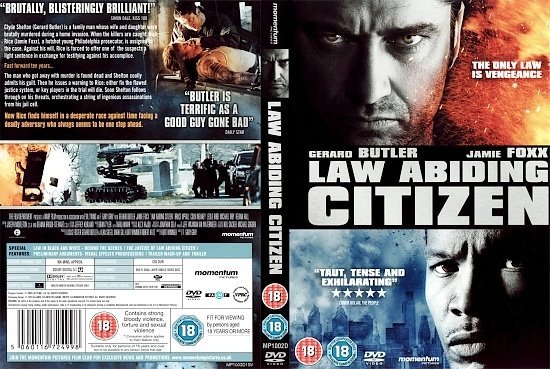 dvd cover Law Abiding Citizen (2009) R2