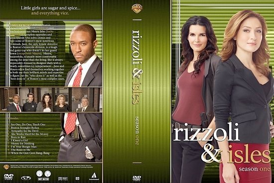 dvd cover Rizzoli Isles Season 1