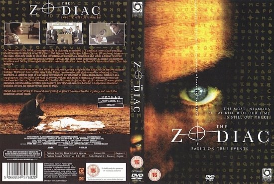 dvd cover The Zodiac (2005) WS R2