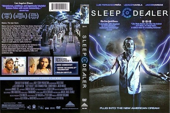 dvd cover Sleep Dealer (2008) WS R1