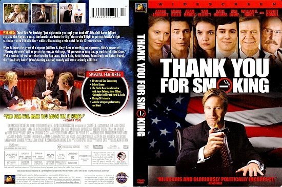 dvd cover Thank You For Smoking (2005) R1
