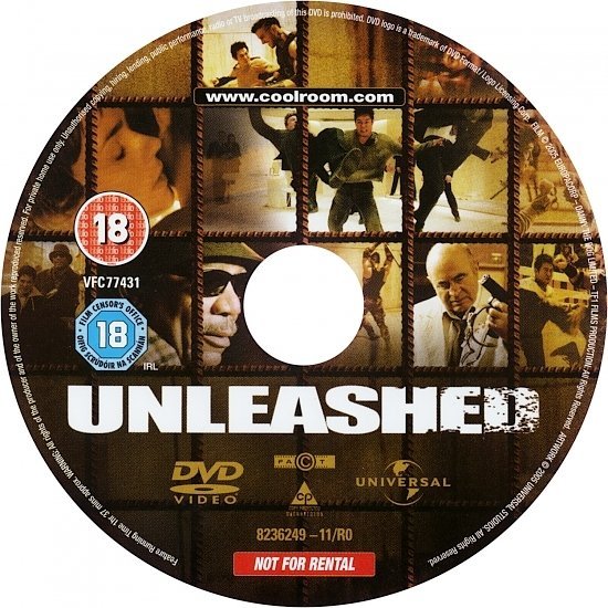 dvd cover Unleashed (2005) R2