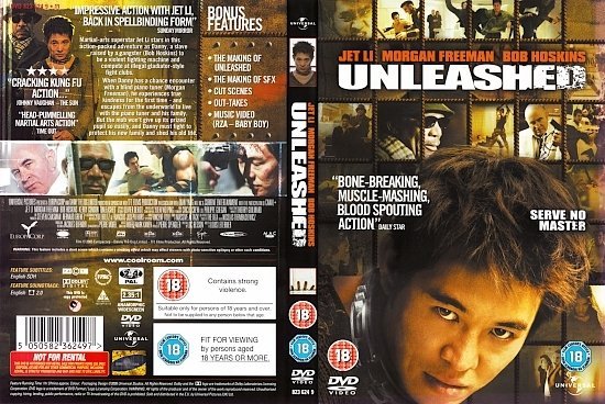 dvd cover Unleashed (2005) R2
