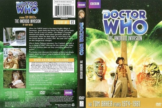 dvd cover Doctor Who The Android Invasion