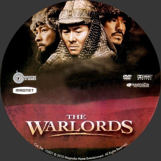 dvd cover The Warlords (2007) WS R1