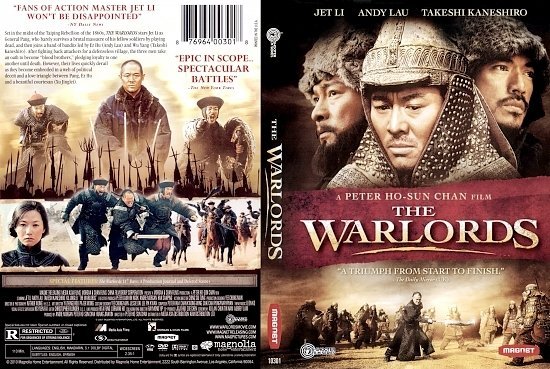 dvd cover The Warlords (2007) WS R1