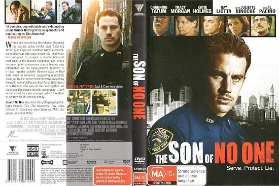 dvd cover The Son Of No One (2011) R4
