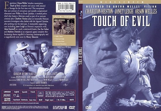 dvd cover Touch Of Evil (1958) WS R1