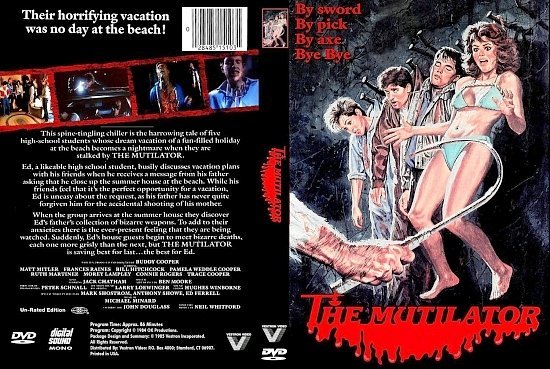 dvd cover The Mutilator