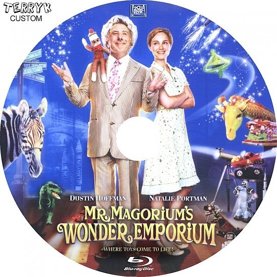 dvd cover Mr. Magorium's Wonder Emporium (2007) Blu-Ray