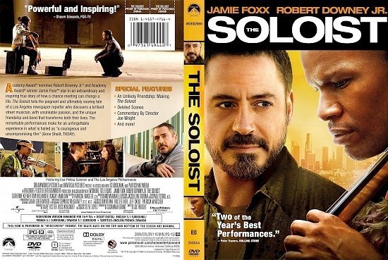 dvd cover The Soloist (2009) WS R1