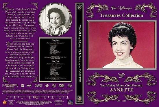 dvd cover Annette