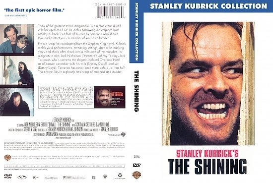 dvd cover The Shining (1980) R1
