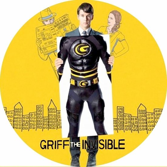 dvd cover Griff The Invisible (2010) R4