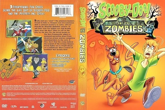 dvd cover Scooby Doo And The Zombies