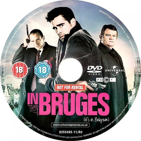 dvd cover In Bruges (2008) R2