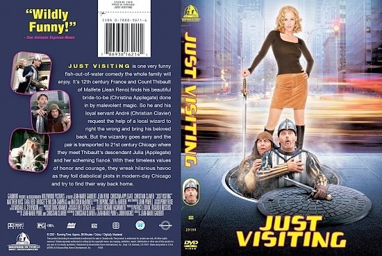 dvd cover Just Visiting