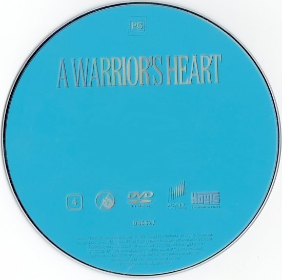 dvd cover A Warrior's Heart (2011) WS R4