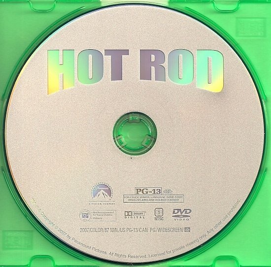 dvd cover Hot Rod (2007) WS R1
