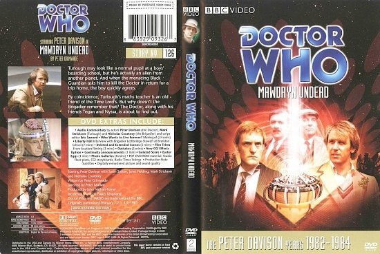 dvd cover Doctor Who Mawdryn Undead
