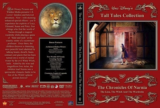 dvd cover Narnia Lion 2Disc