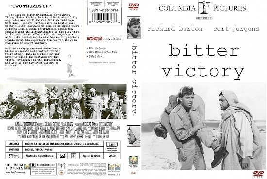 dvd cover Bitter Victory