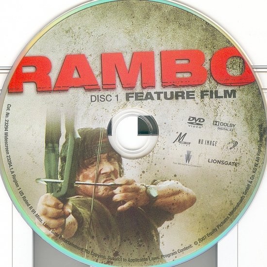 dvd cover Rambo (2008) WS SE R1