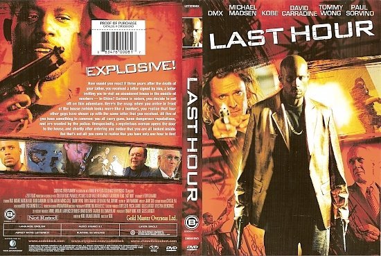dvd cover Last Hour (2008) WS R1