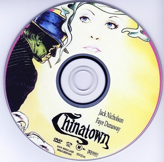 dvd cover Chinatown (1974) WS R1