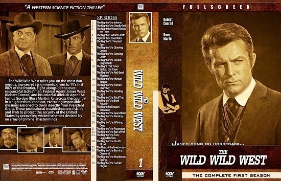 dvd cover Wild Wild West Season 1