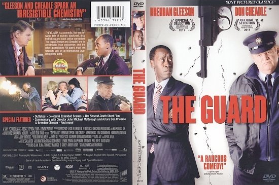 dvd cover The Guard (2011) WS R1