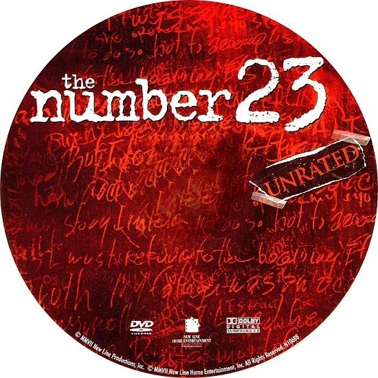 dvd cover The Number 23 (2007) UR WS R1