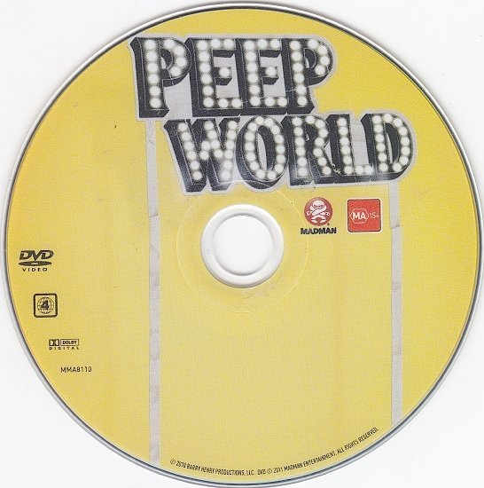 dvd cover Peep World (2010) R4