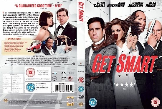 dvd cover Get Smart (2008) R2