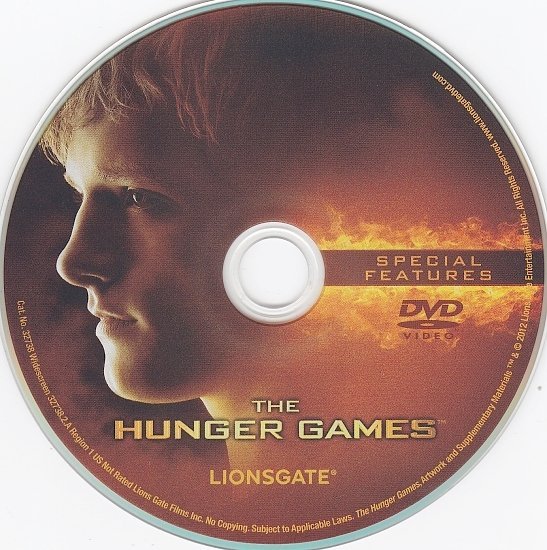dvd cover The Hunger Games WS R1