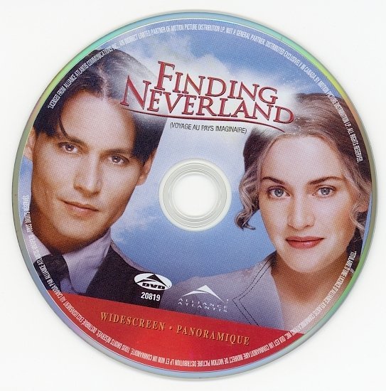 dvd cover Finding Neverland (2004) WS R1