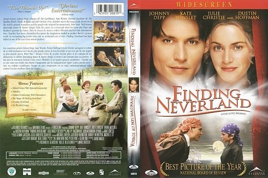 dvd cover Finding Neverland (2004) WS R1
