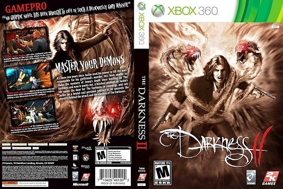 dvd cover The Darkness II