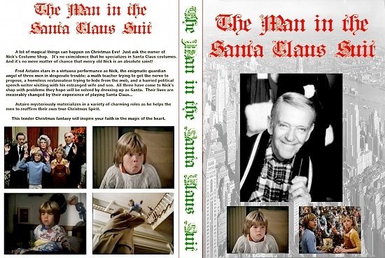 dvd cover The Man in the Santa Claus Suit (1979-TV) R0 Custom