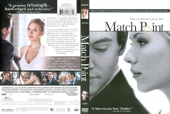 dvd cover Match Point (2005) R1