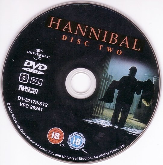 dvd cover Hannibal (2001) WS R2