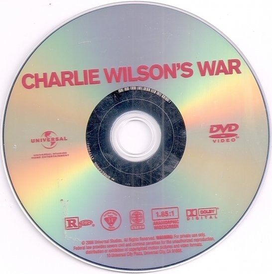 dvd cover Charlie Wilson's War (2007) WS R1