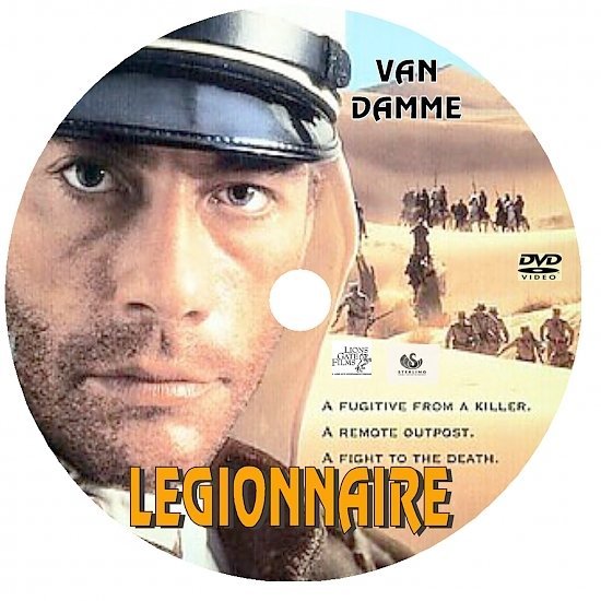 dvd cover Legionnaire (1998) WS R2