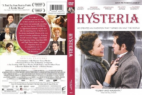 dvd cover Hysteria (2011) R1
