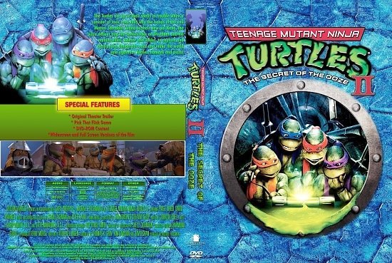 dvd cover Ninja Turtles
