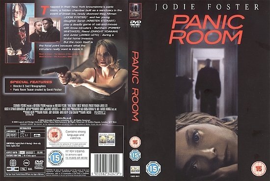 dvd cover Panic Room (2002) WS R2