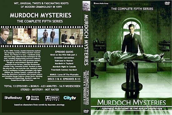 dvd cover Murdoch Mysteries Series 5 Discs 3 & 4