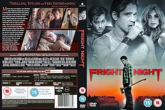 dvd cover Fright Night (2011) R2