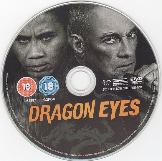 dvd cover Dragon Eyes R4